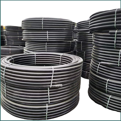 Sand Transfer Discharge Pe Sewage Pipe Black 1.25mpa