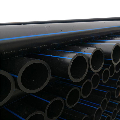 Black Plastic Hdpe Water Supply Pipes Coil For Flower Irrigation