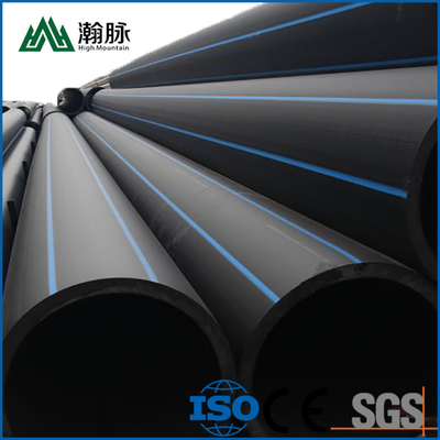 1600mm Hdpe Water Service Pipe Conforming Iso 9001 Standards For Pipeline Design