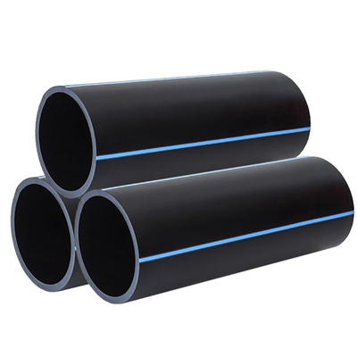 110mm 125mm 140mm  Connection And Fittings HDPE Pipe For Hot Water Supply