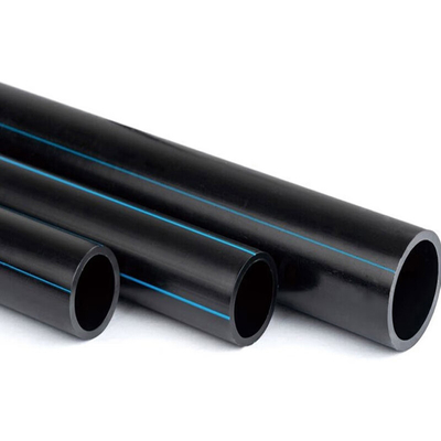 90mm 110mm Light Weight HDPE Pipes For Building Water Supply / Fluid Transportation