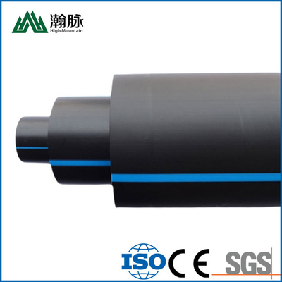 90mm 110mm Light Weight HDPE Pipes For Building Water Supply / Fluid Transportation