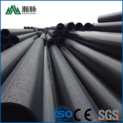 Hdpe Water Supply Pipe Black Pe Pipe 110 160 200mm Irrigation Pipe Large Diameter Water Supply Pipe