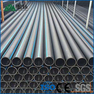 Black High Density Polyethylene Hdpe Water Supply Pipe Pe Tap Water Pipe