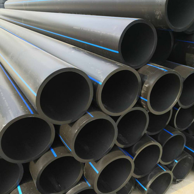 Custom Cut Black HDPE Water Supply Pipes in Various Thicknesses