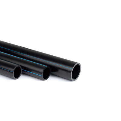 Customizable Length Black and Blue Hdpe Water Pipe Pe Water Pipe with Corrosion Resistance
