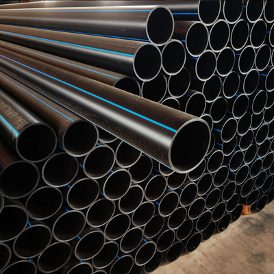 Corrosion Resistant HDPE Water Supply Pipes for As Customized Size and Thickness 2.3mm-117.6mm