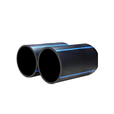 PE Hdpe Water Pipe / Pe Water Pipe in Black Custom Sizes ISO Certified