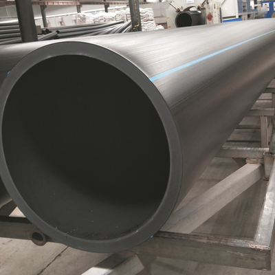 DN16mm-1800mm Hdpe Pipe Pe Pipe Certified To ISO9001 In Blue Or Black