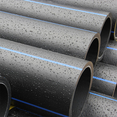 Custom Length Blue HDPE Water Supply Pipes