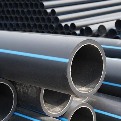 DN16-1800 HDPE Plastic Pipes For Water Supply With Corrosion Resistance Polyethylene Drainage Pipe