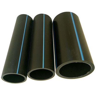 Corrosion Resistant HDPE Water Supply Pipes For Customized Plastic Water Supply Pipe Black Hdpe Pipes
