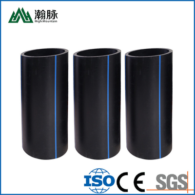 Blue Or Black With Blue Strip HDPE Water Pipe for Corrosion-Resistant Water Supply And Drainage