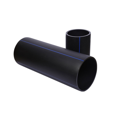 Blue Or Black With Blue Strip HDPE Water Pipe for Corrosion-Resistant Water Supply And Drainage
