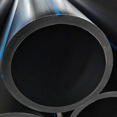 Blue Or Black With Blue Strip HDPE Water Pipe for Corrosion-Resistant Water Supply And Drainage