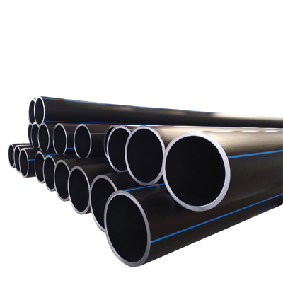 Customized Size HDPE Water Supply Pipes PE Length As Costomer Requirements for Water Distribution Network