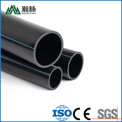 Length As Costomer Requirements HDPE Water Supply Pipes with Cutting Processing Services and 2.3mm-117.6mm Thickness