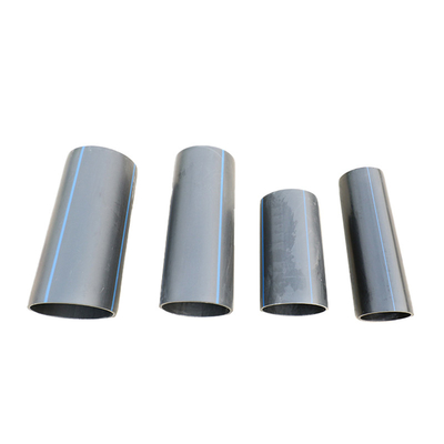 Length As Costomer Requirements HDPE Water Supply Pipes with Cutting Processing Services and 2.3mm-117.6mm Thickness