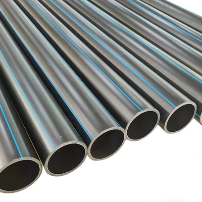 PE Water Pipe PE HDPE for Environmental Protection Thickness 2.3mm-117.6mm