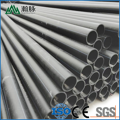 50 Years Longevity HDPE Water Supply Pipes PN6-PN16 Pressure Rating with Butt Fusion Connection Type