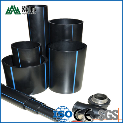 PN6-PN16 Pressure Rating HDPE Water Supply Pipes for Industrial Applications Trenchless or Open Trench Installation Method