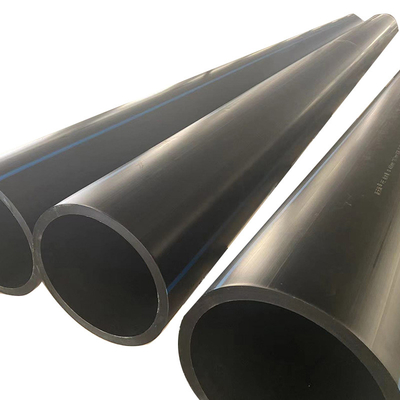 High Density Polyethylene HDPE Water Supply Pipes and 2.3mm-117.6mm Thickness Suitable for Water Distribution Network