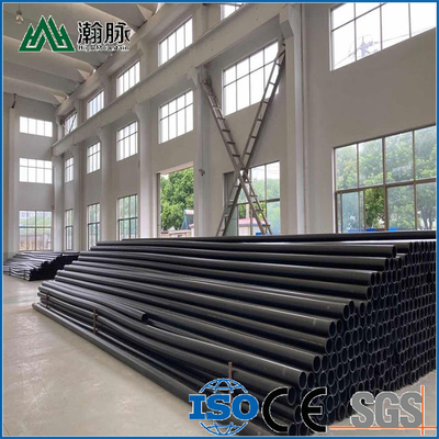 PN6-PN16 Pressure Rating HDPE Water Supply Pipes Made of PE Raw Material and 1.25mpa-2.5mpa Pressure Capacity