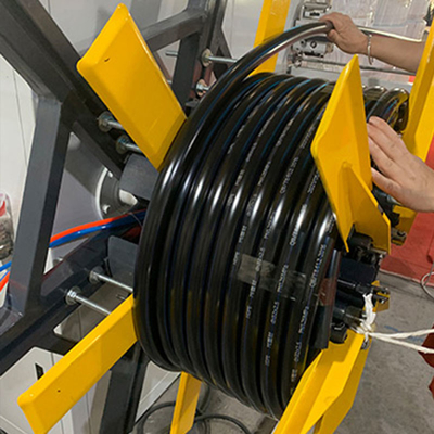 Corrosion Resistant HDPE Water Supply Pipes Butt Fusion Connection Method Made of PE Raw Material