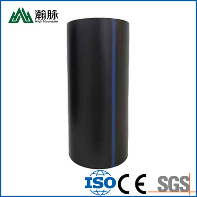 Black 2 Inch Hdpe Water Pipe Pe100 Pn10 12.5mm 16mm Diameter For Drainage