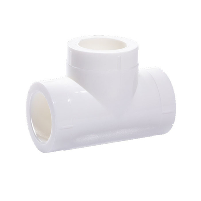 White PPR Pipe Fittings 0.2Mpa - 2.5Mpa Customized For Water Supply