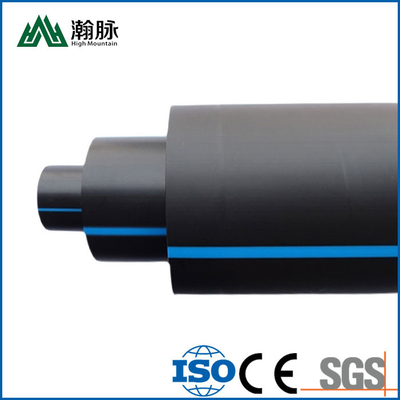 DN20 630 HDPE High Density Polyethylene Pipe Non Toxic Water Supply Line Pipe