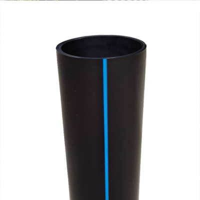 DN20 630 HDPE High Density Polyethylene Pipe Non Toxic Water Supply Line Pipe