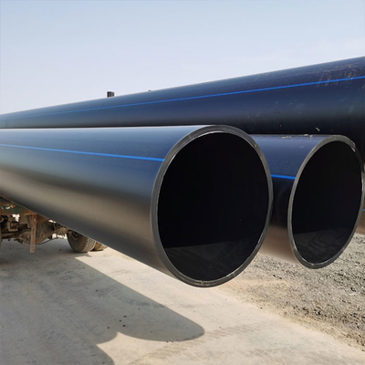 Irrigation Straight HDPE Water Supply Pipes DN90 110 125 Customized Size