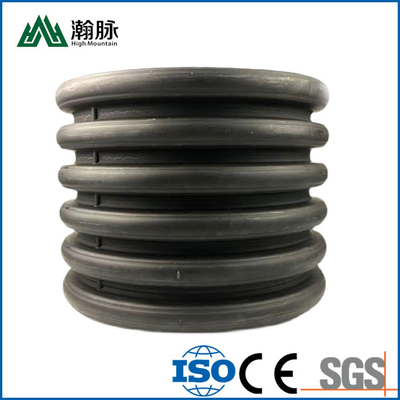 Winding HDPE Drainage Pipes 300mm SN8 Hdpe Corrugated Pipe Double Wall