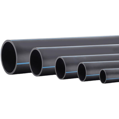 Water Drinking HDPE Drainage Pipes Hot Melt Threading PE100 Poly Pipe