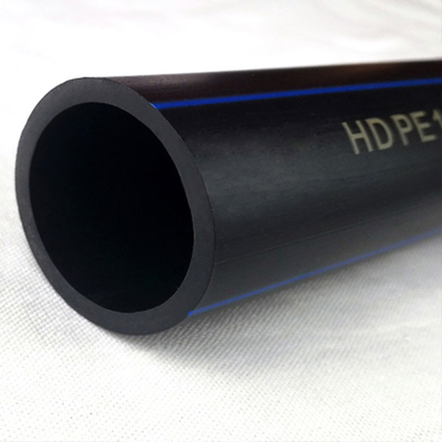Hot Melt HDPE Irrigation Pipes DN90 110 140 160 200 Black Irrigation Tube