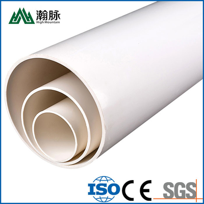 PVC Drainage Sewer Pipe 50 75 110 160 315mm Anti alkalis Water Supply PVC Pipe