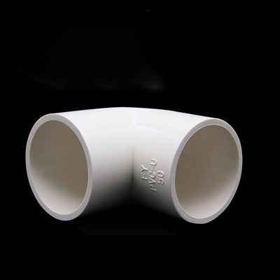 White Gray PVC Pipe Joint Fittings DN25 DN30 DN50 Pipe Fittings For Irrigation