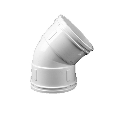 White 75mm PVC Tube Fittings 50mm Downpipe Direct 110mm Drainage Pipe Fittings