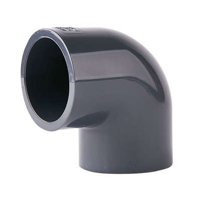 Right Angle PVC Water Pipe Fittings 90 Degree Elbow UPVC DN20 - DN800