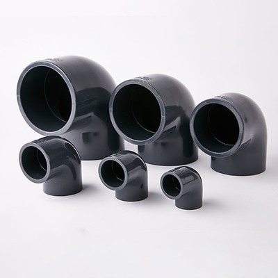 Chemical Resistant PVC Tube Fittings 50mm 75mm 110mm Plastic Drainage Pipe Fitting