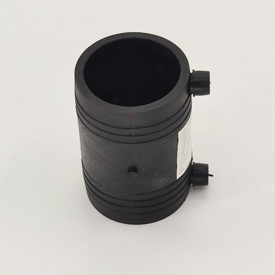 Black Fusion HDPE Pipe Fittings DN110 DN200 For Drainage Engineering