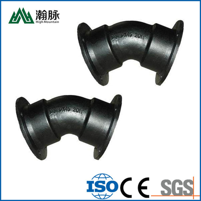 K9 K7 Black Ductile Pipe Fitting DN200 300 For Fire Protection Engineering