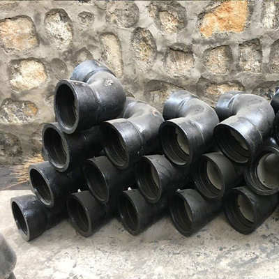 Nodular Ductile Iron Pipe Connections DN150 DN300 K9 Sewage Pipe Fitting