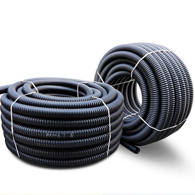 Protective Plastic Corrugated Pipe PP Flame Retardant Threaded Nylon Cable Sleeve