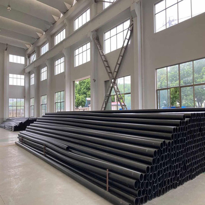 Water Supply Steel Plastic Composite Pipe Fused Polyethylene HDPE DN90 - 630