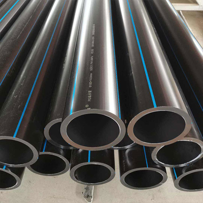 DN20mm-630mm HDPE Corrugated Perforated Pipe For Water Supply