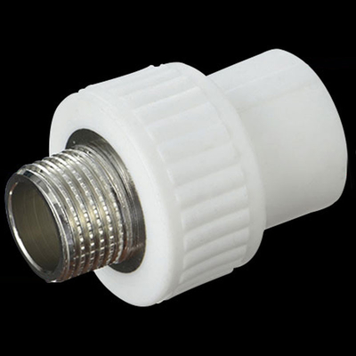 PPR Fittings 3 Way PP-R Plastic Fittings 1 Inch Pipe Plug Elbow For Water Supply